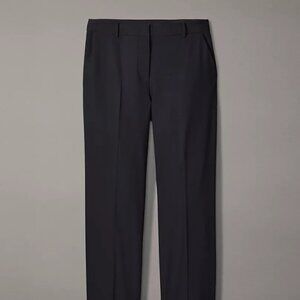 Calvin Klein Refined Stretch Trousers SZ 26 Black